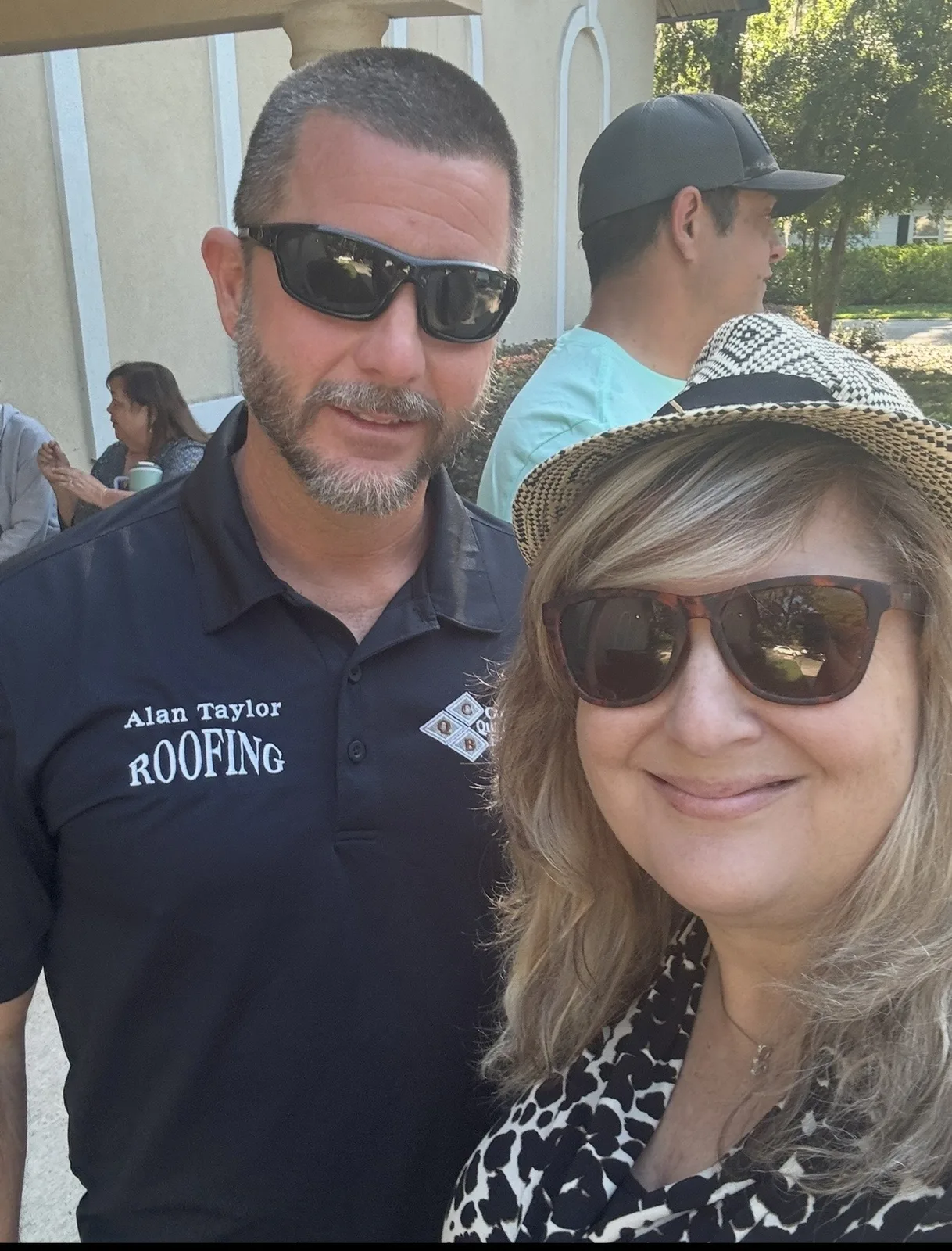 A local roofing business owner with Stevi from Rockin' It Local